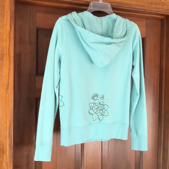 Lucky Brand Embroidered hooded sweatshirt - Picture 2 of 3